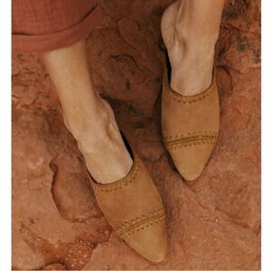 Free People San Marino Leather Slip-on Flats